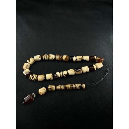 Natural Amber Worry Beads SKU 109