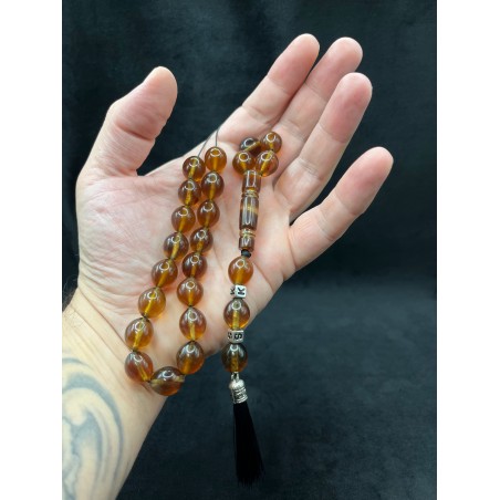 Greek Komboloi Blue Beads 30.80g