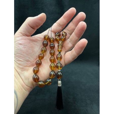 Greek Komboloi Honey Beads 28.23g