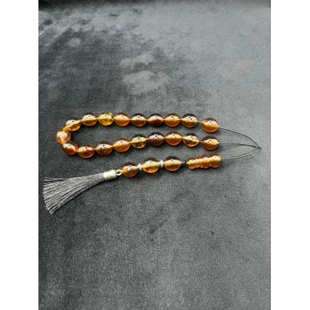 Natural Amber Worry Beads SKU 130