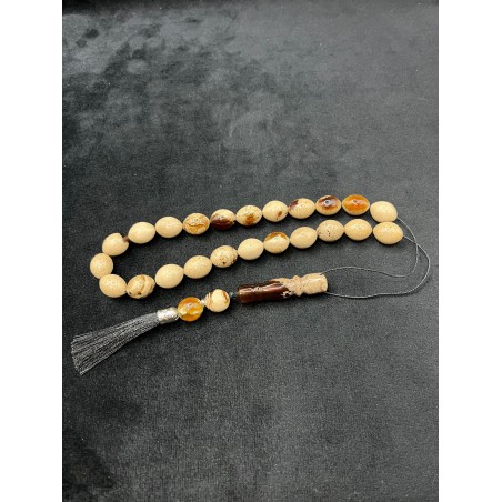 Natural Amber Worry Beads SKU 30