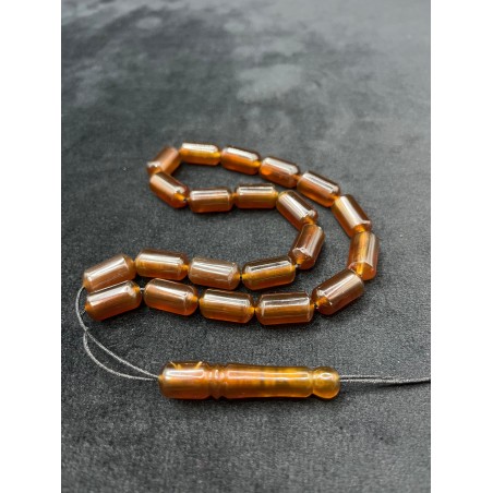 Handcrafted Honey Amber Beads Middle Tower