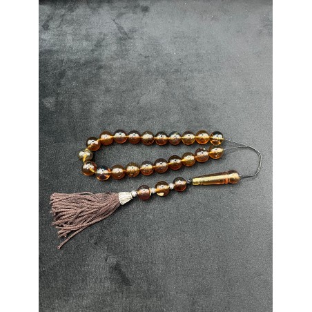 Natural Amber Worry Beads SKU 93