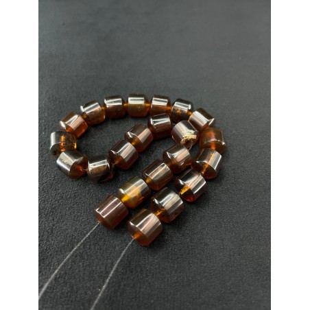 Handcrafted Blue Amber Worry Beads Master Tower 34.06g
