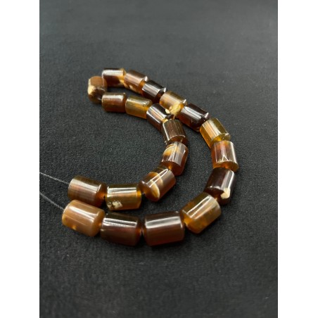 Handcrafted Blue Amber Worry Beads Large Tower 28.31g