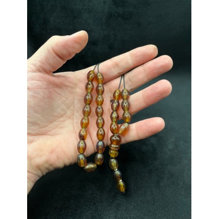 Greek Komboloi 25 Beads Close Up 20.06g